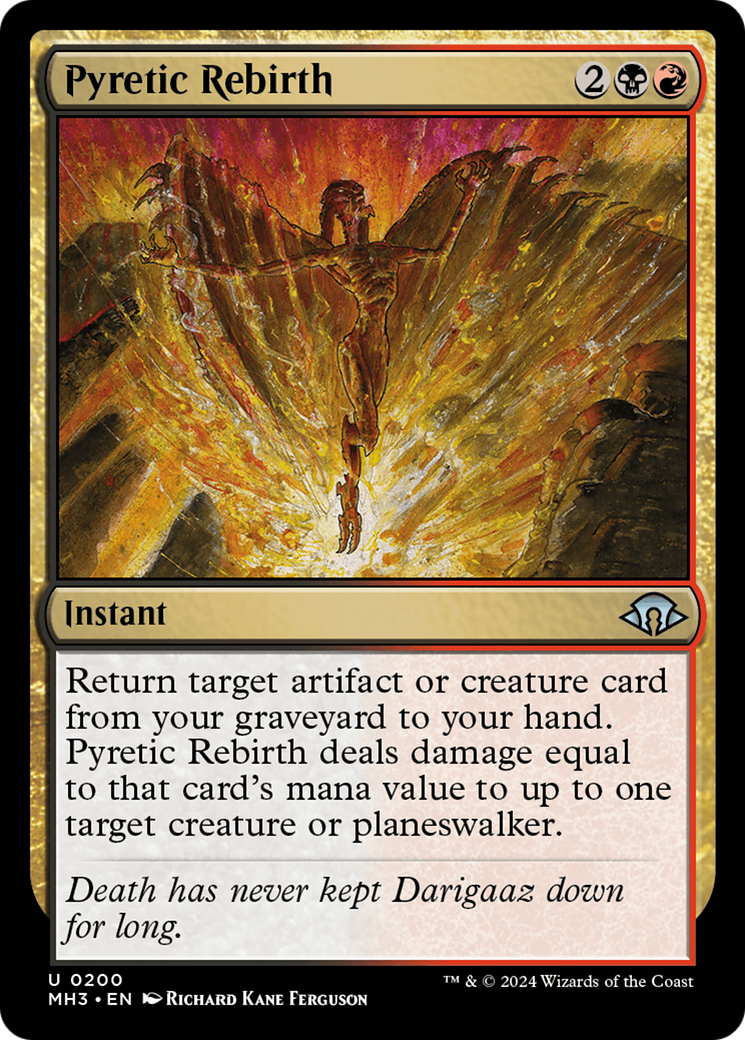 Pyretic Rebirth (200) - Modern Horizons 3