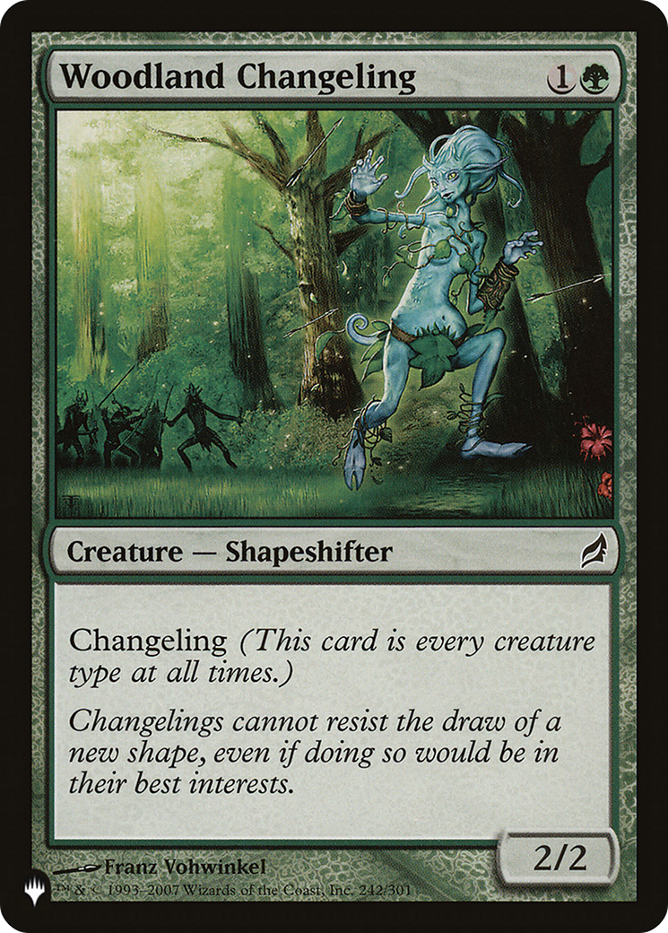 Woodland Changeling (LRW-242) - The List