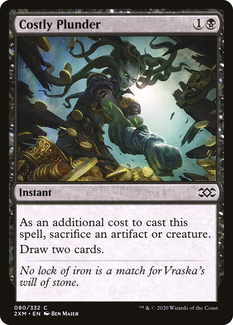 Costly Plunder (080) - Double Masters