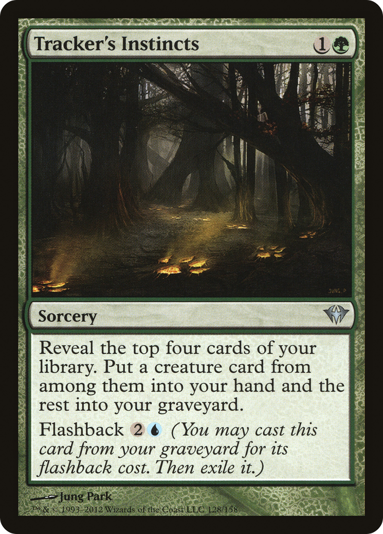 Tracker's Instincts (128) Foil - Dark Ascension