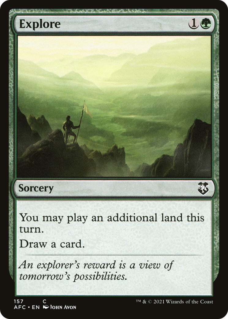 Explore (157) - Forgotten Realms Commander