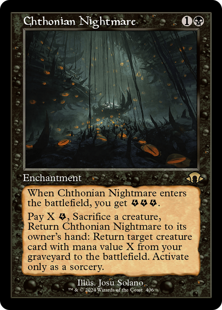 Chthonian Nightmare (Retro) (406) Foil - Modern Horizons 3