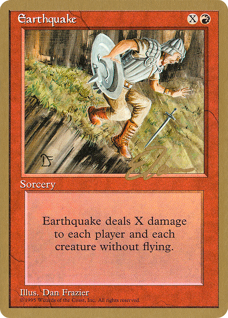 Earthquake (et189) - Pro Tour Collector Set