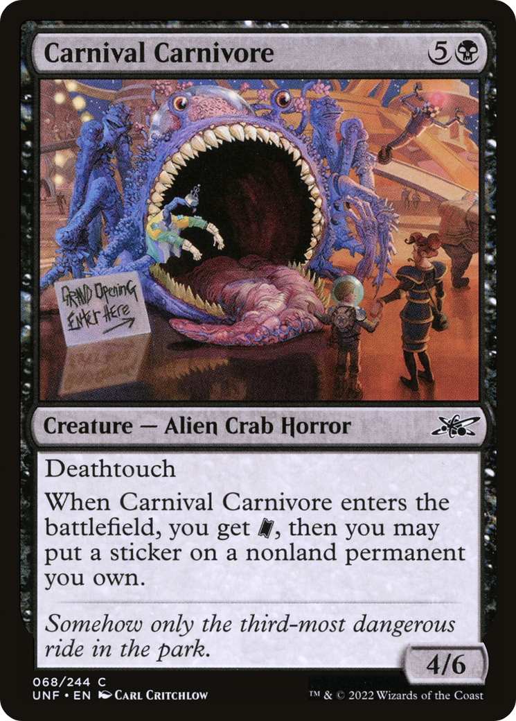 Carnival Carnivore (068) - Unfinity
