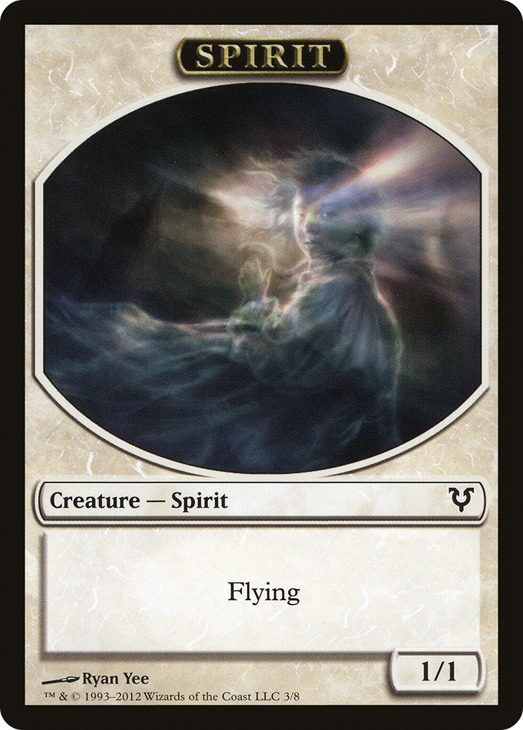 Spirit Token (003) - Avacyn Restored Tokens