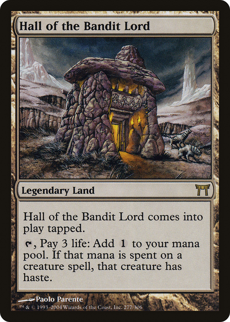 Hall of the Bandit Lord (277) Foil - Champions of Kamigawa