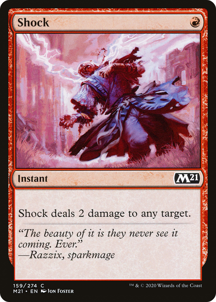 Shock (159) Foil - Core Set 2021