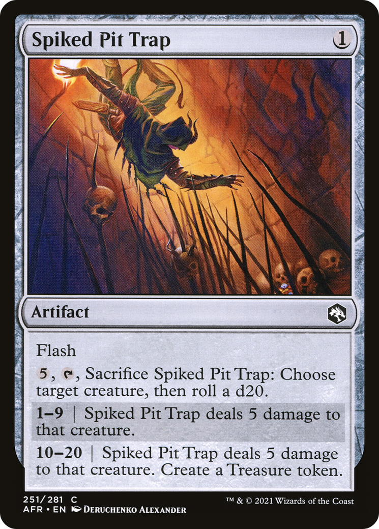 Spiked Pit Trap (251) - Adventures in the Forgotten Realms