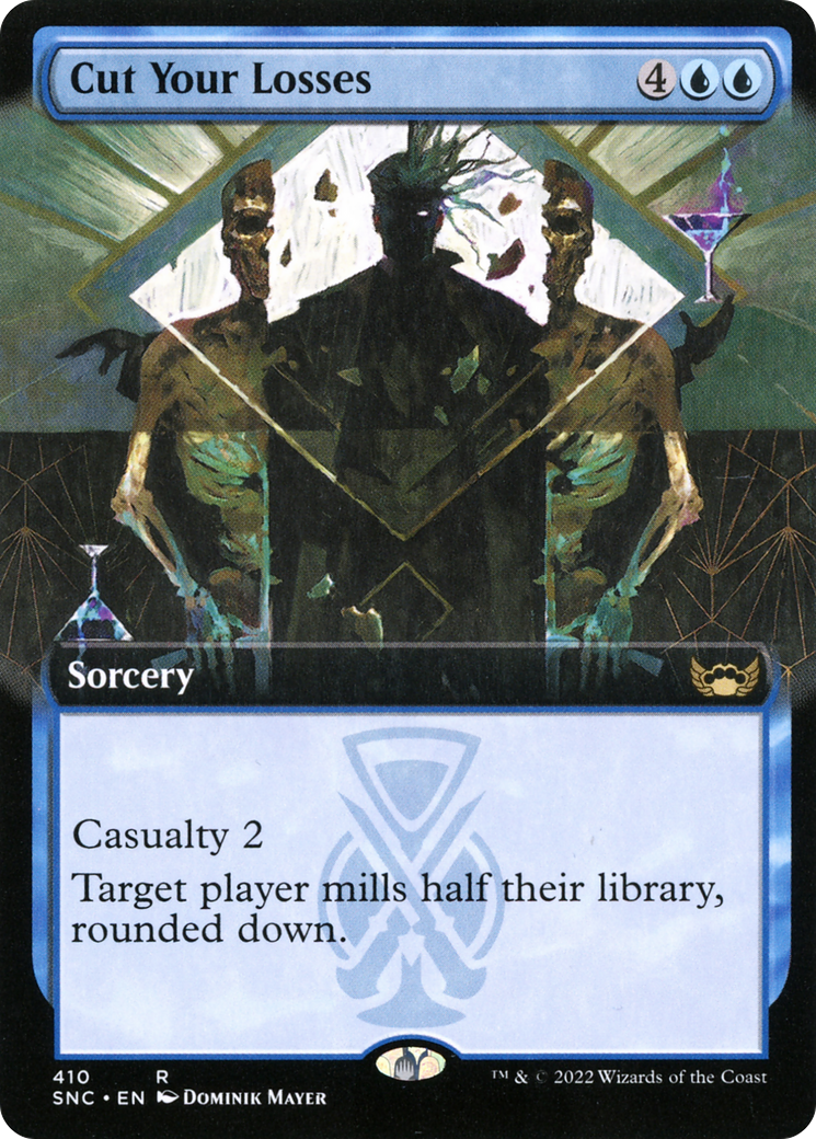 Cut Your Losses (Extended Art) (410) Foil - Streets of New Capenna
