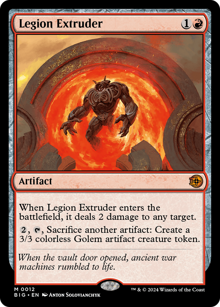 Legion Extruder (012) Foil - The Big Score