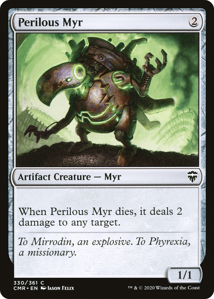 Perilous Myr (330) Foil - Commander Legends