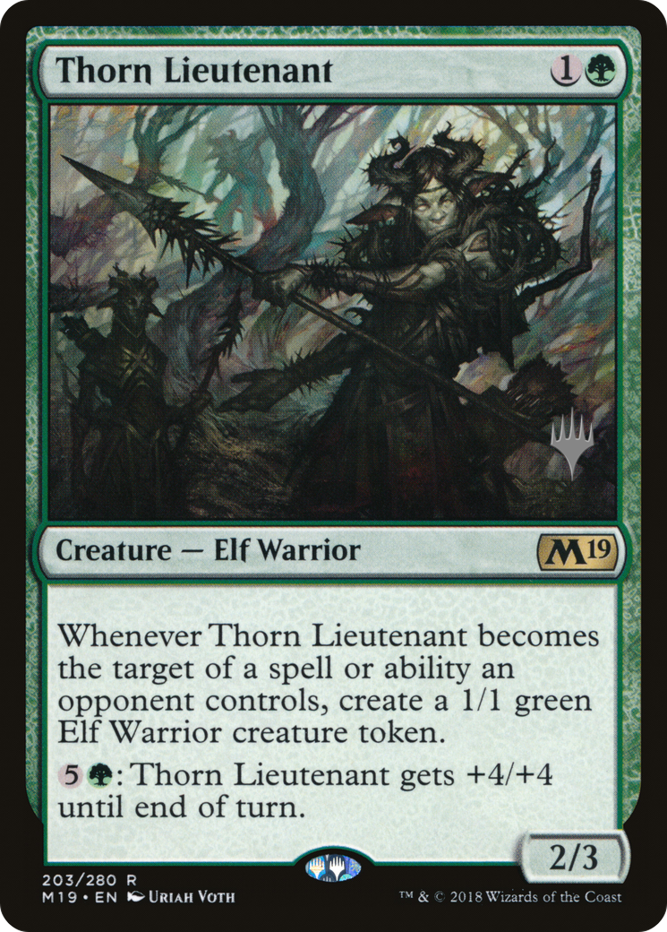 Thorn Lieutenant (203) - Core Set 2019 Promos