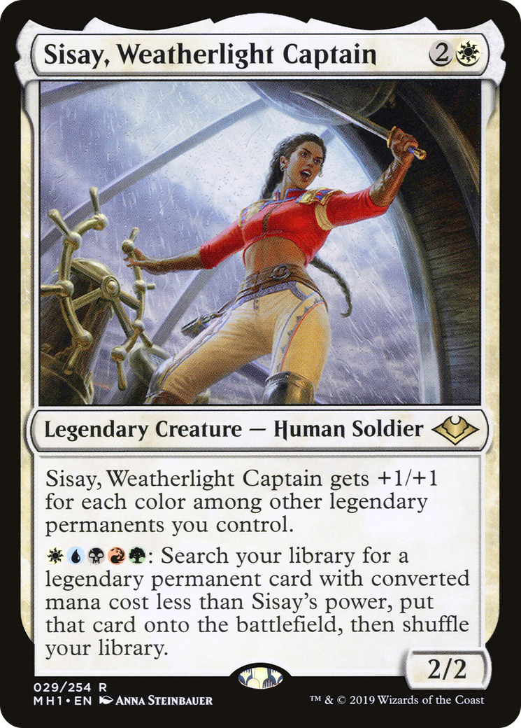 Sisay, Weatherlight Captain (029) Foil - Modern Horizons
