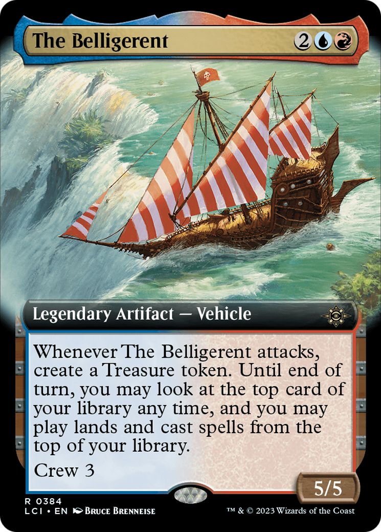 The Belligerent (Extended Art) (384) - The Lost Caverns of Ixalan