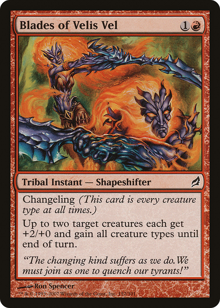 Blades of Velis Vel (152) Foil - Lorwyn