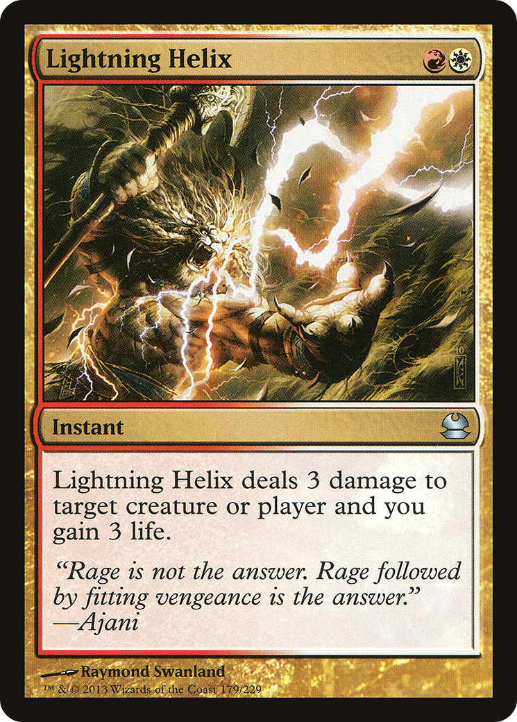 Lightning Helix (179) Foil - Modern Masters