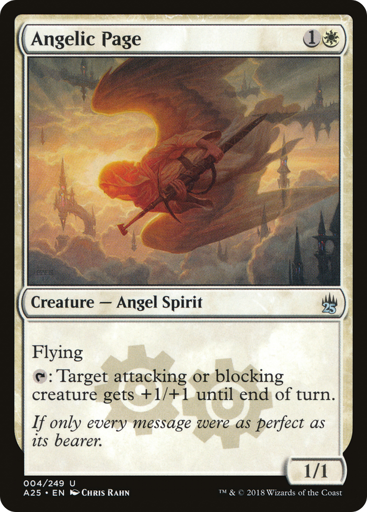 Angelic Page (004) Foil - Masters 25