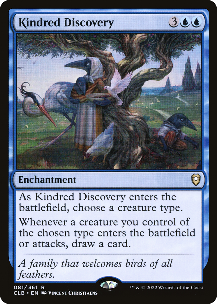 Kindred Discovery (081) Foil - Commander Legends: Battle for Baldur's Gate