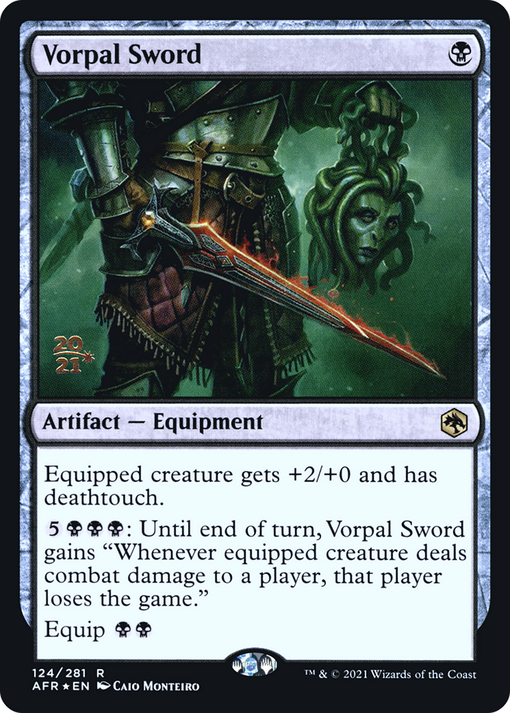 Vorpal Sword (124s) Foil - Adventures in the Forgotten Realms Promos