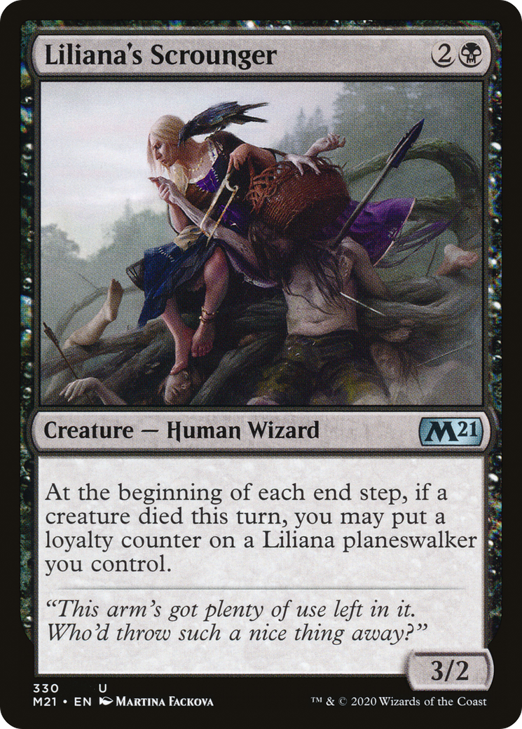 Liliana's Scrounger (330) - Core Set 2021
