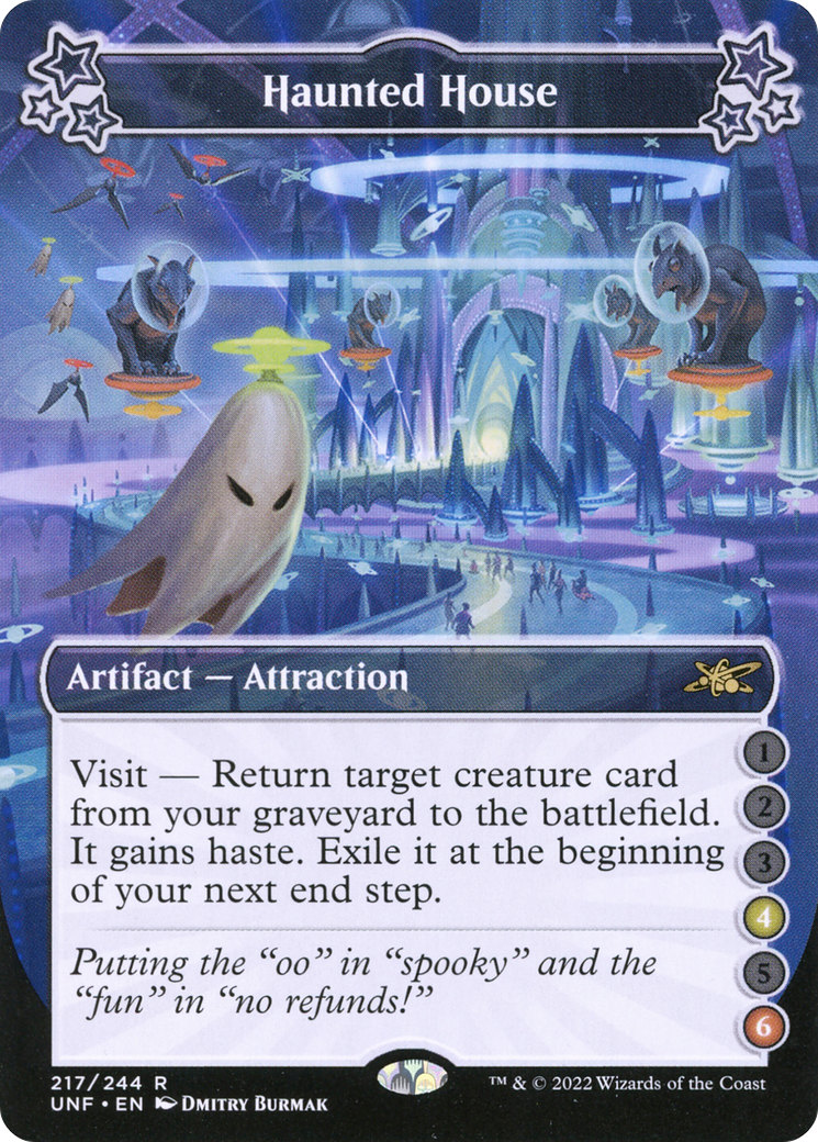 Haunted House (217b) Foil - Unfinity