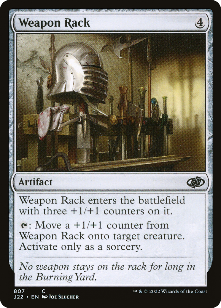 Weapon Rack (807) - Jumpstart 2022