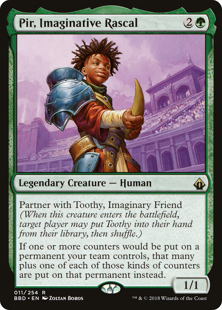 Pir, Imaginative Rascal (011) Foil - Battlebond