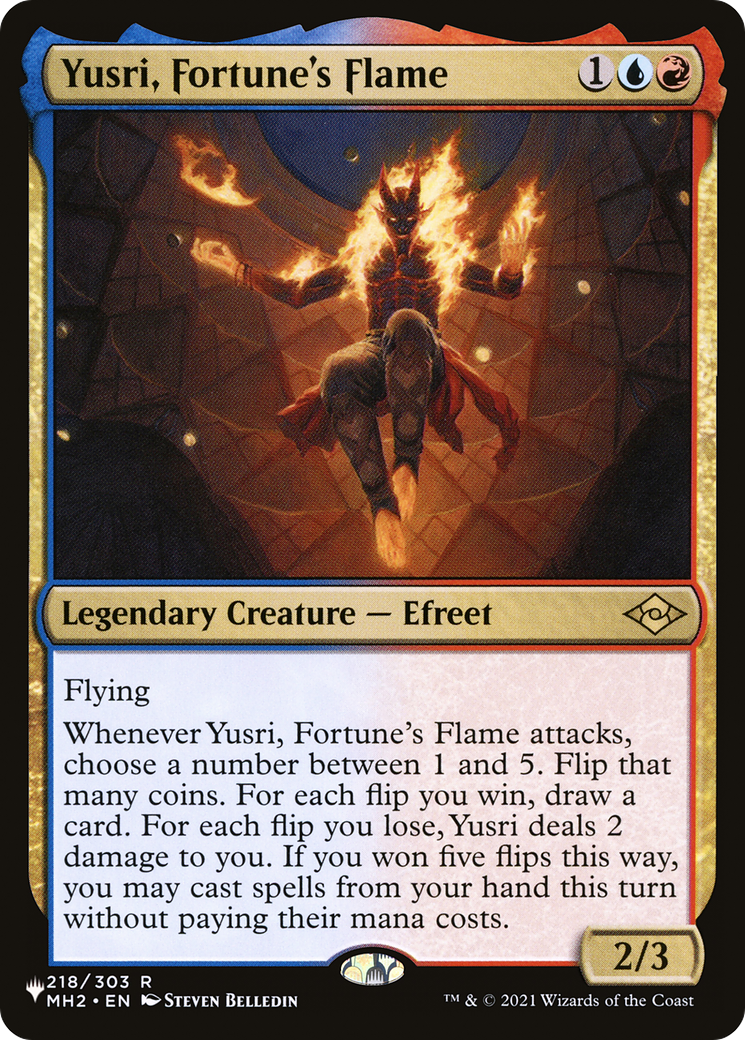 Yusri, Fortune's Flame (MH2-218) - The List