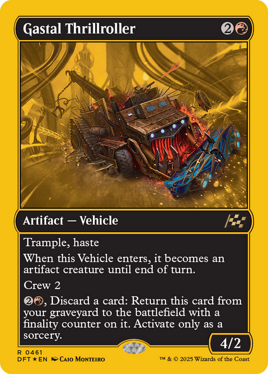 Gastal Thrillroller (First-Place Foil) Foil (461) - Aetherdrift