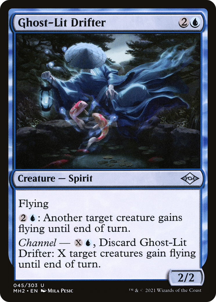 Ghost-Lit Drifter (045) Foil - Modern Horizons 2