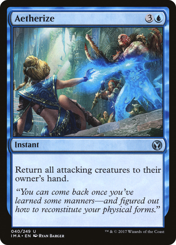 Aetherize (040) Foil - Iconic Masters