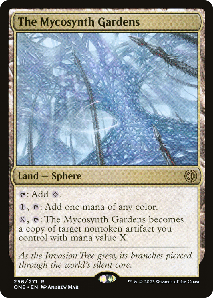 The Mycosynth Gardens (256) Foil - Phyrexia: All Will Be One