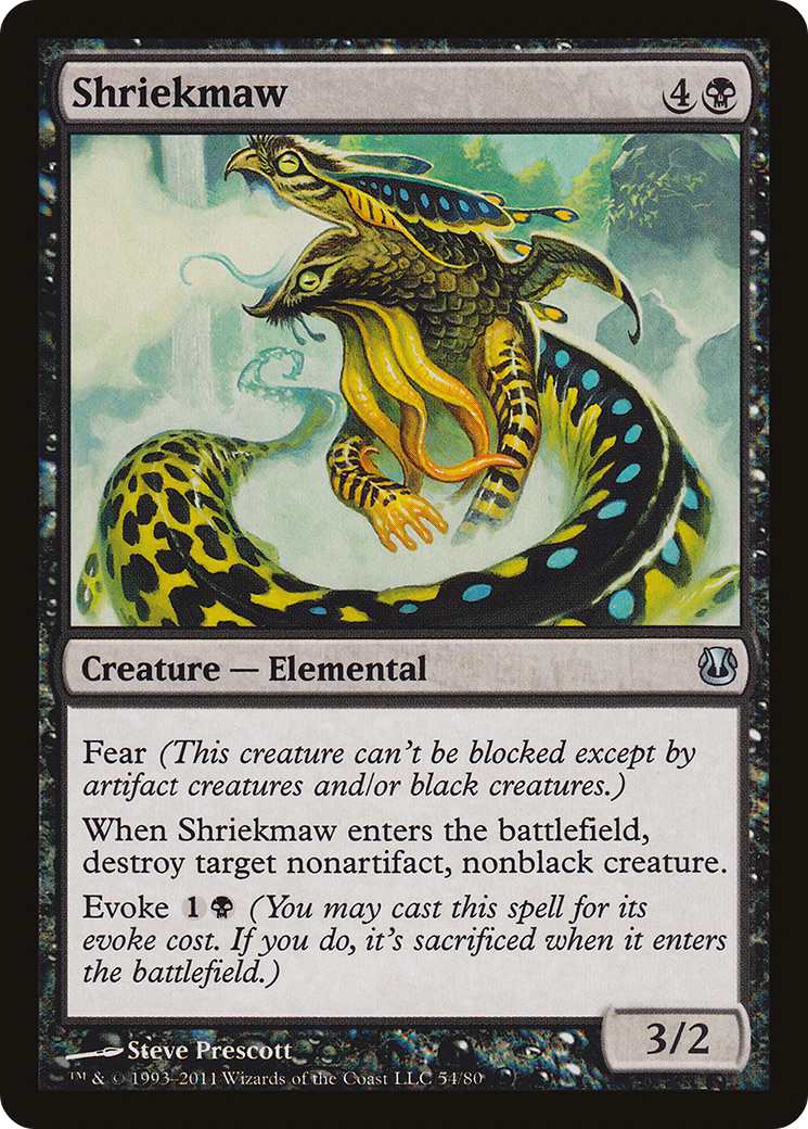 Shriekmaw (054) - Duel Decks: Ajani vs. Nicol Bolas