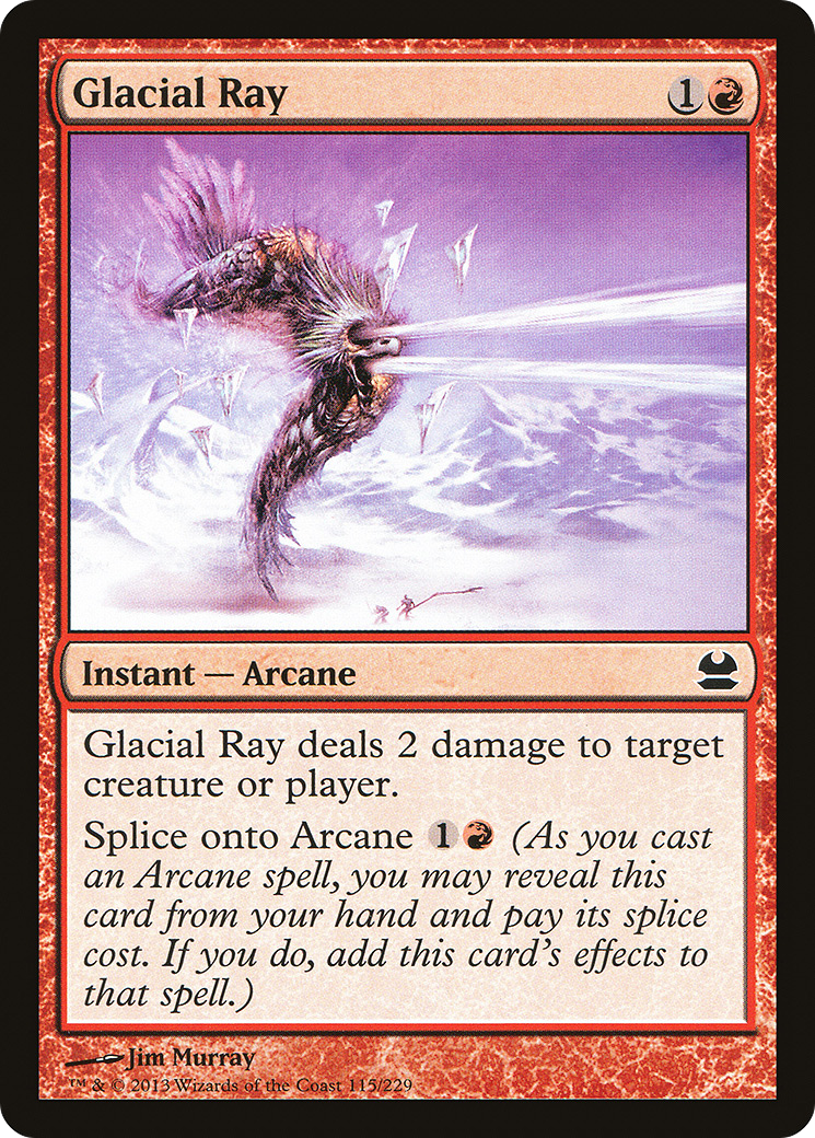 Glacial Ray (115) Foil - Modern Masters