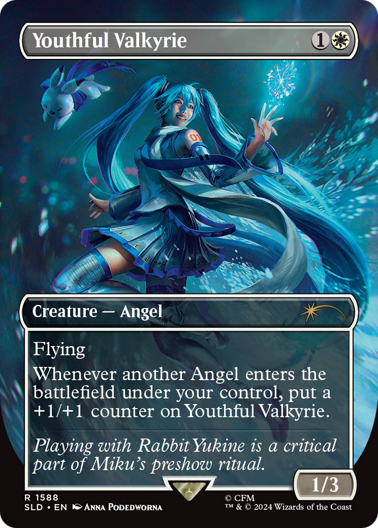 Youthful Valkyrie (1588) - Secret Lair Drop