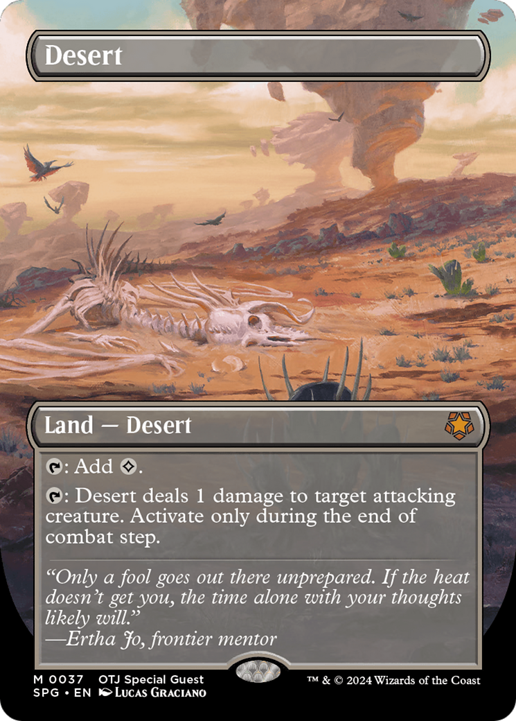 Desert (Borderless) (037) Foil - Special Guests