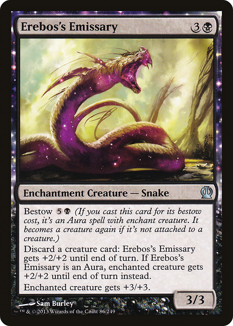 Erebos's Emissary (086) Foil - Theros