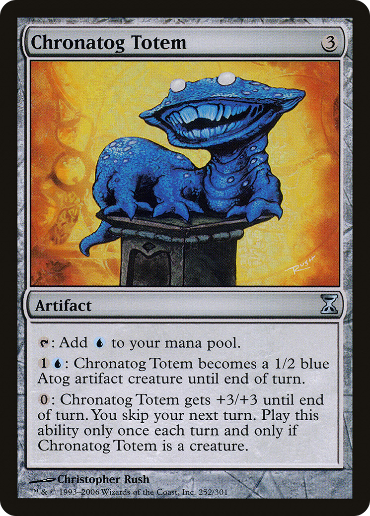 Chronatog Totem (252) Foil - Time Spiral