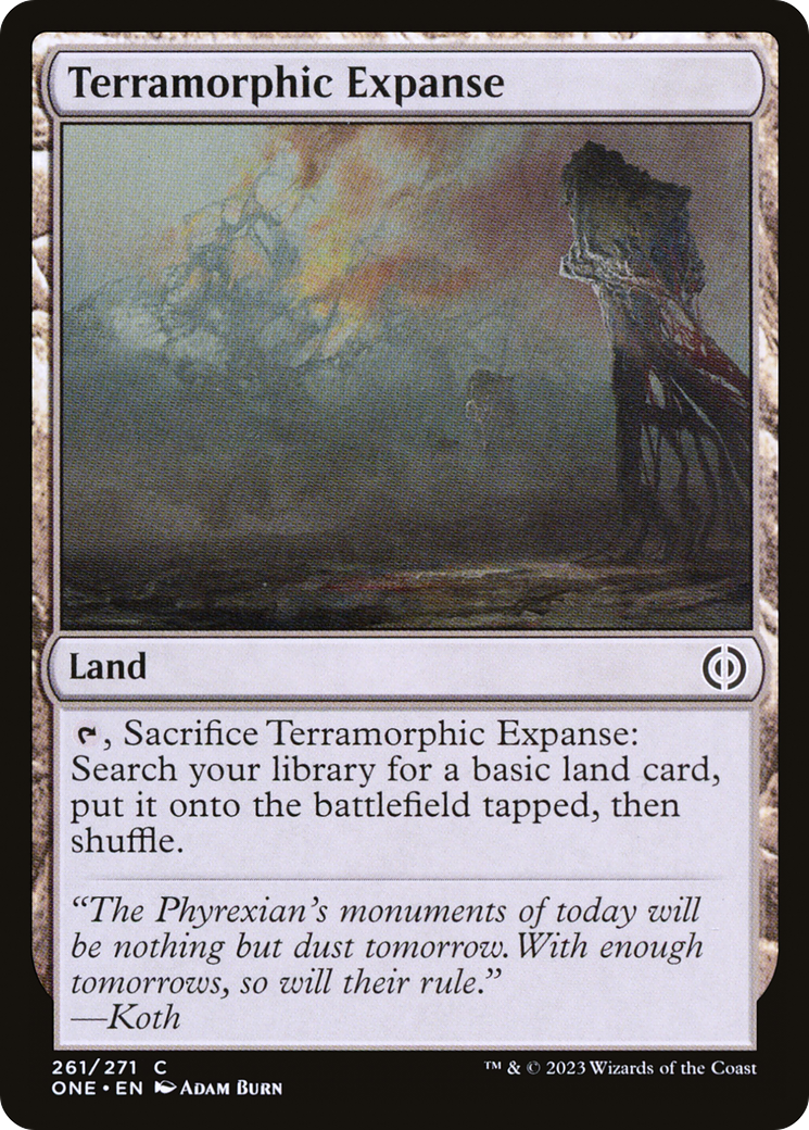 Terramorphic Expanse (261) - Phyrexia: All Will Be One