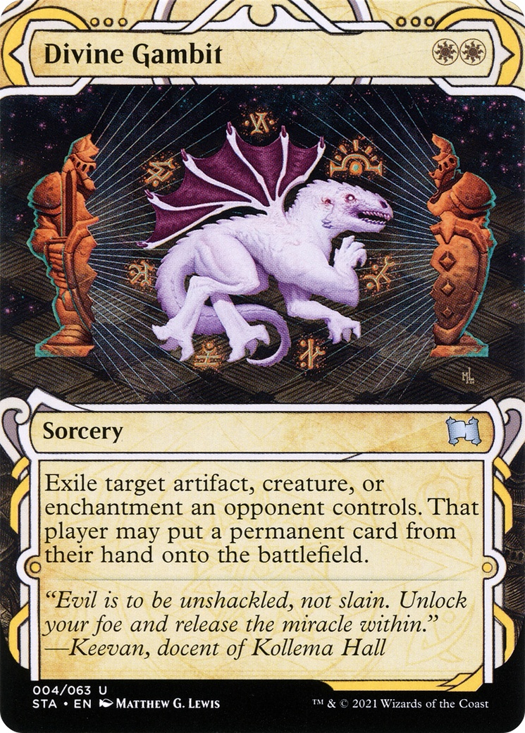 Divine Gambit (004) - Strixhaven Mystical Archive