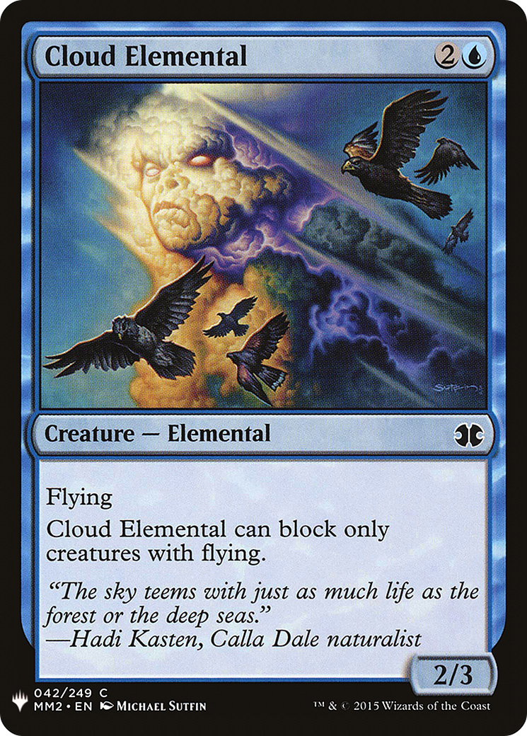 Cloud Elemental (MM2-42) - The List