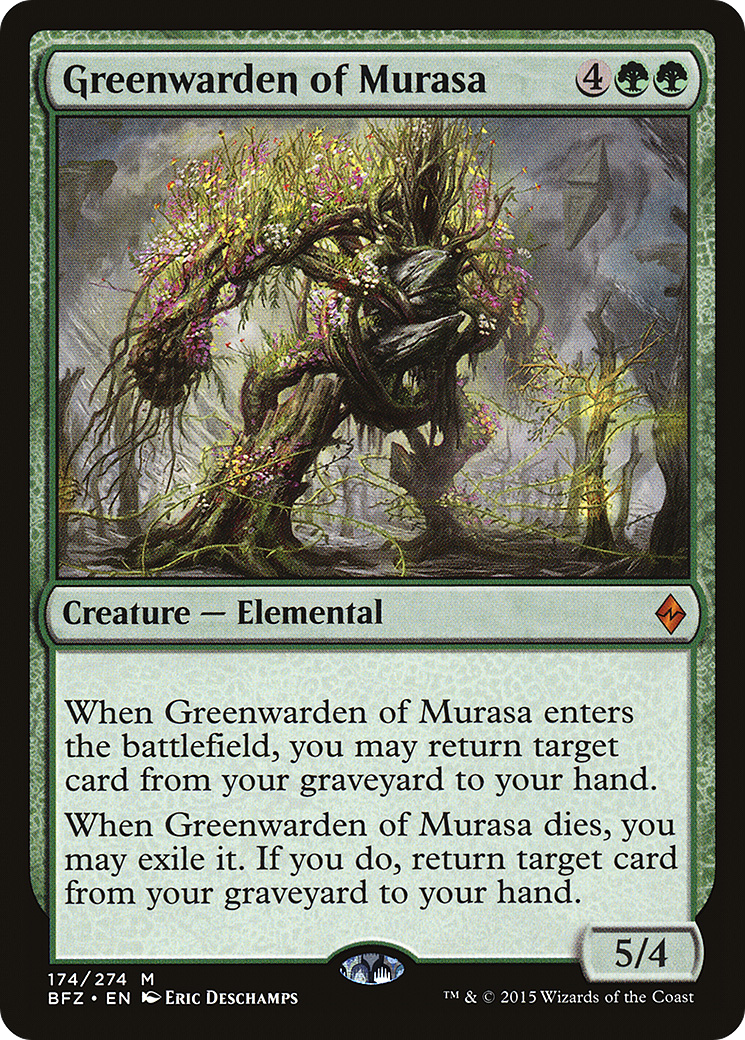 Greenwarden of Murasa (174) - Battle for Zendikar