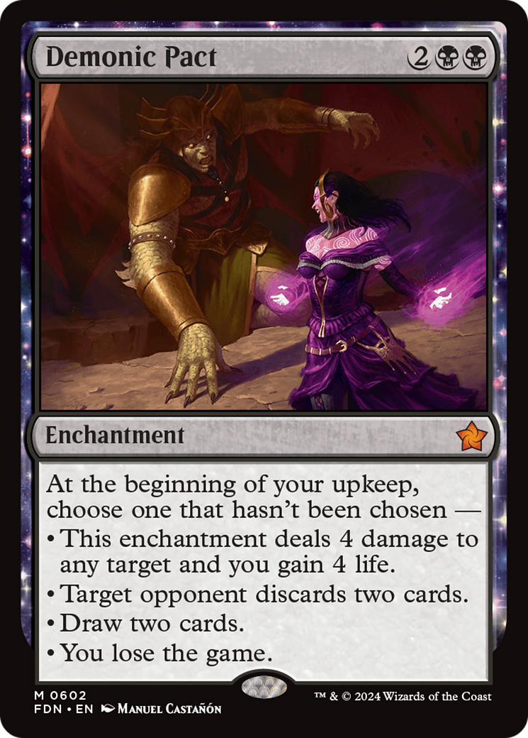 Demonic Pact: (enchantment) (602)