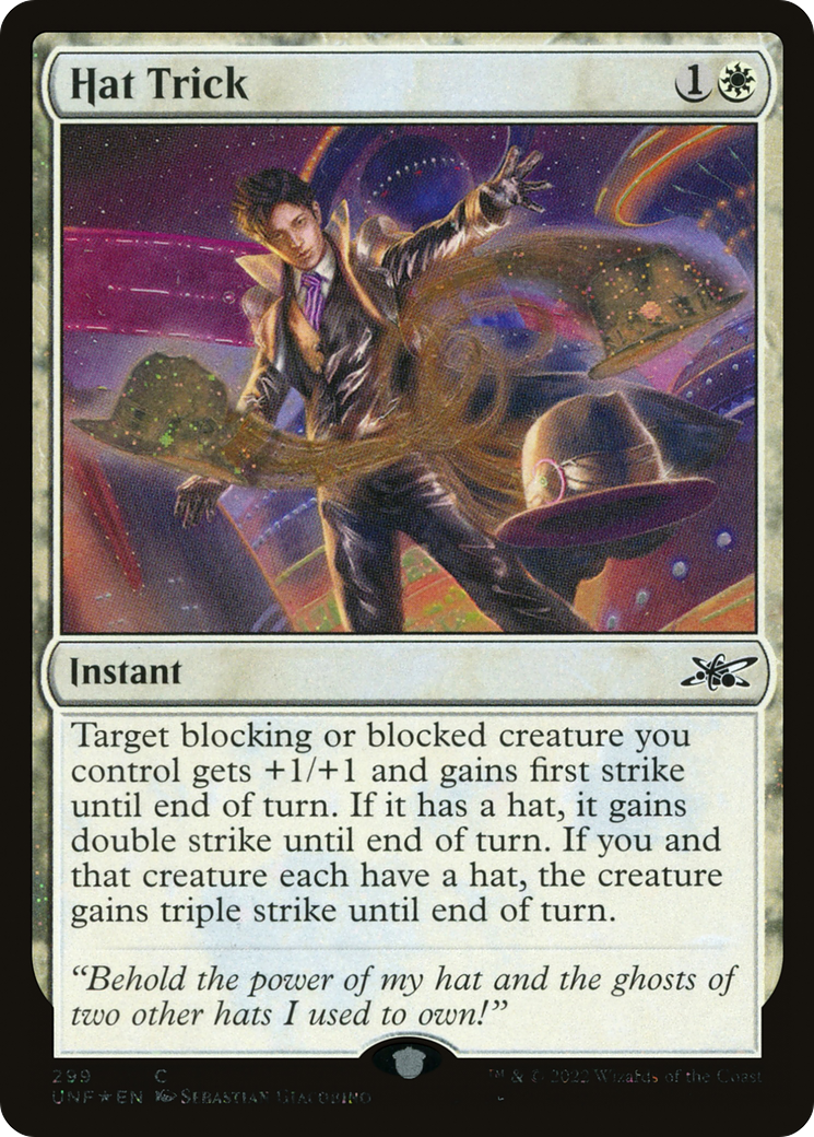 Hat Trick (299) Foil - Unfinity