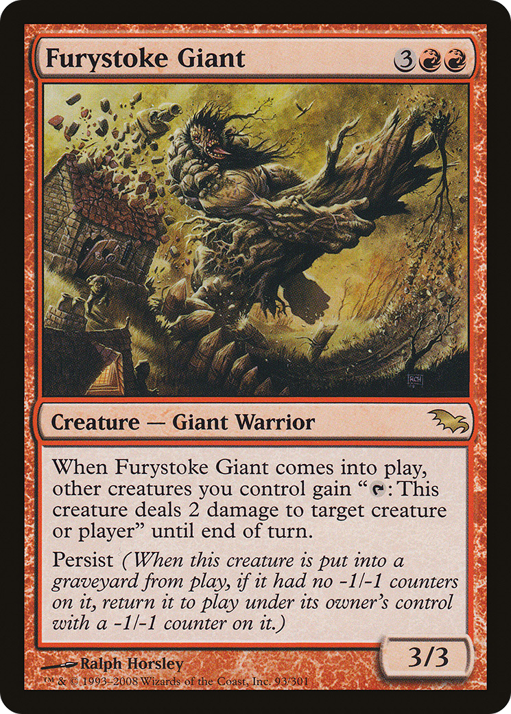 Furystoke Giant (093) - Shadowmoor