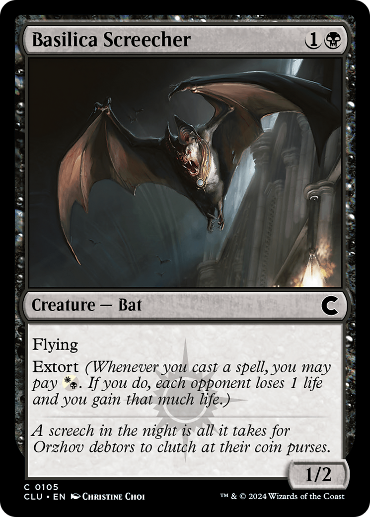 Basilica Screecher (105) - Ravnica: Clue Edition