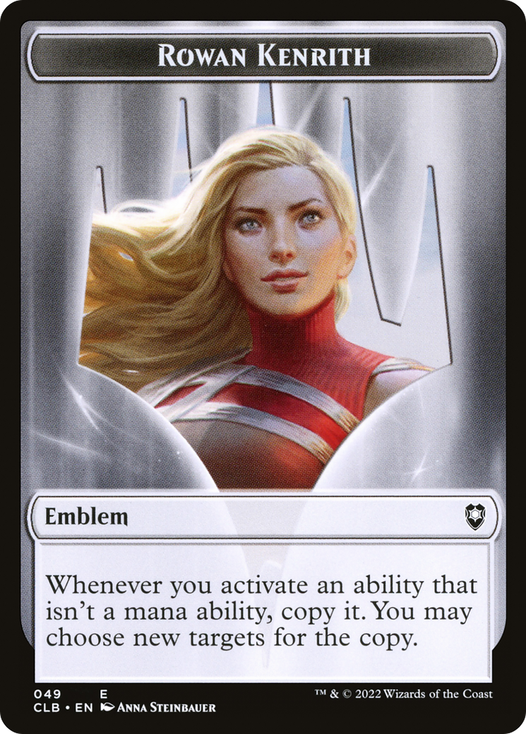 Rowan Kenrith Emblem (049) - Battle for Baldur's Gate Tokens