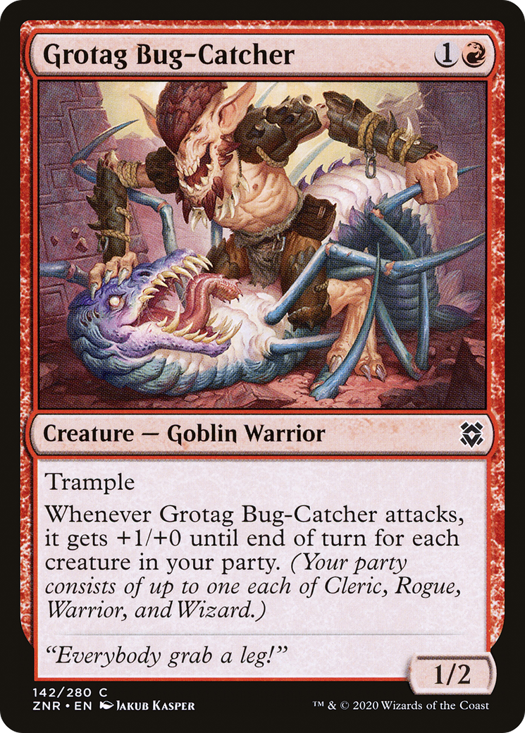 Grotag Bug-Catcher (142) Foil - Zendikar Rising