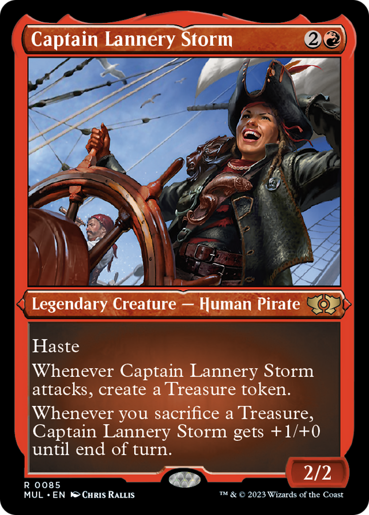 Captain Lannery Storm (085) Foil - Multiverse Legends