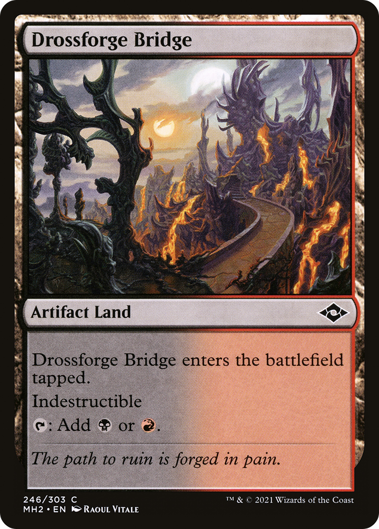 Drossforge Bridge (246) Foil - Modern Horizons 2